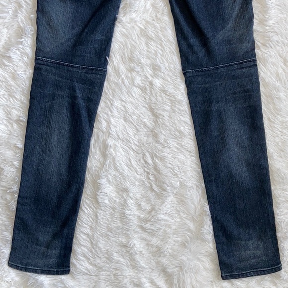 Express Biker Style Blue Jeans Size 2 - Picture 9 of 14